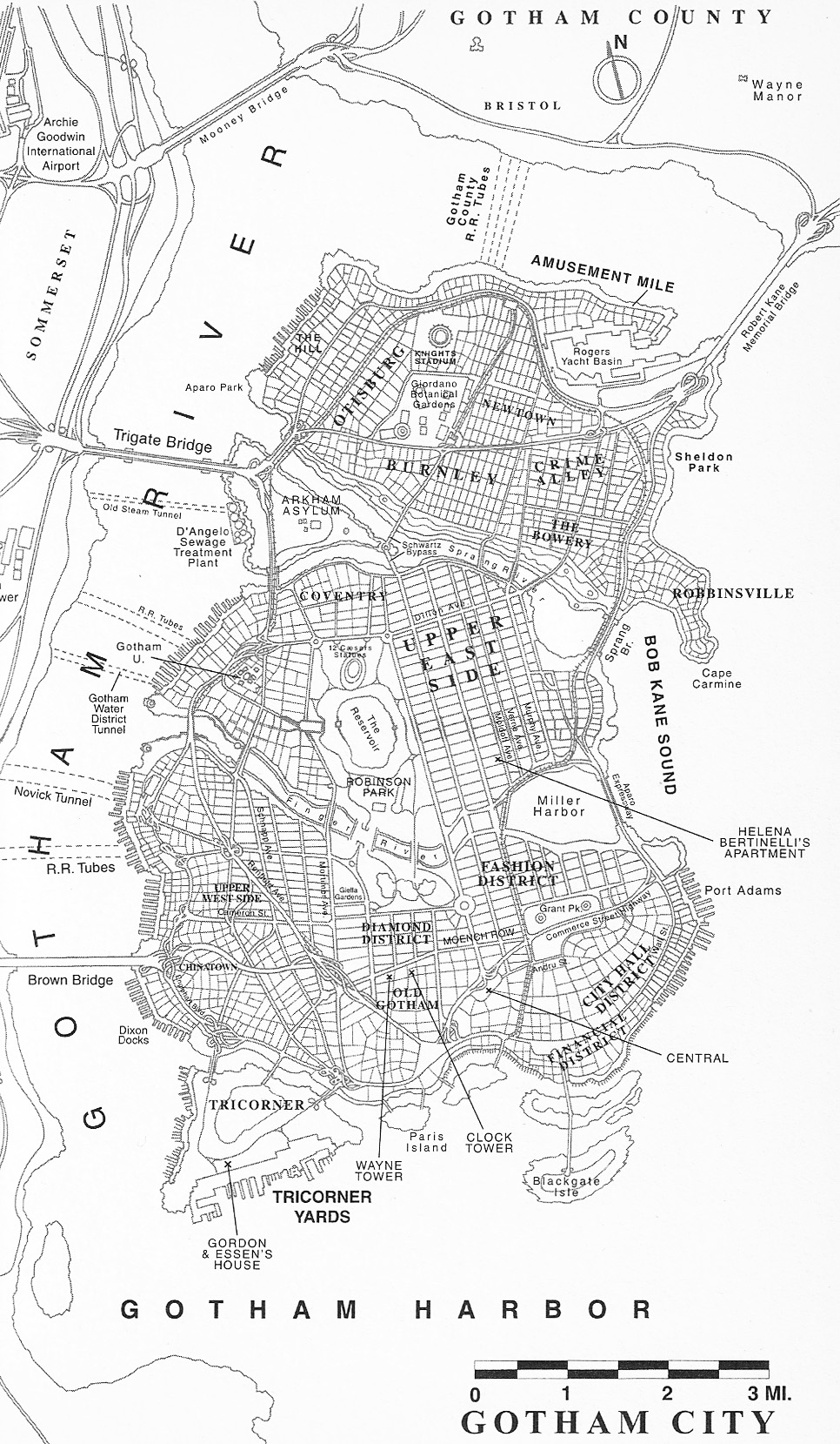 arkham city map