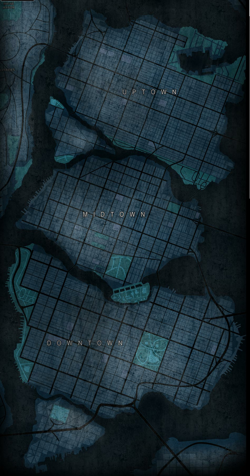 Gotham City Map