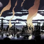 Gotham City skyline